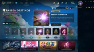 Conta League of Legends Com Skins Gold 1 e Passe TFT ativo. LOL