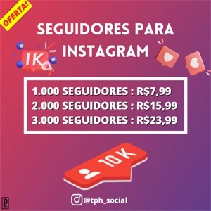 [PROMOÇÃO] Ganhe Muitos Seguidores no Instagram
