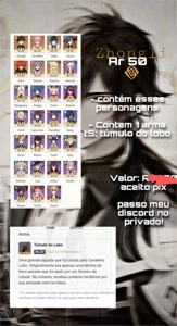 Vendo conta Ar50 com Zhongli+ yae + yelan e outros 5 estrela - Genshin Impact