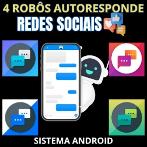 4 Robôs Auto Responder ( Face, WA, Telegram e Insta)🚀🔥 - Outros