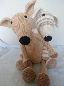 Cachorrinho Galgo Italiano - Artesanato e Personalizados