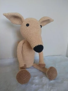 Cachorrinho Galgo Italiano - Artesanato e Personalizados