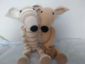 Cachorrinho Galgo Italiano - Artesanato e Personalizados