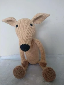 Cachorrinho Galgo Italiano - Artesanato e Personalizados