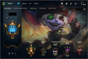CONTA LOL 10 ANOS - League of Legends