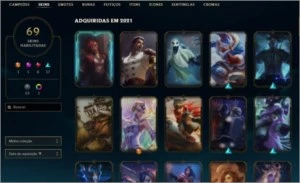CONTA LOL 10 ANOS - League of Legends