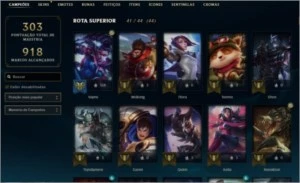 CONTA LOL 10 ANOS - League of Legends