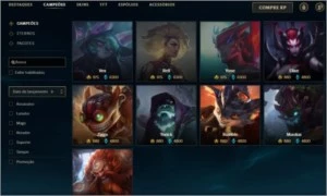 CONTA LOL 10 ANOS - League of Legends