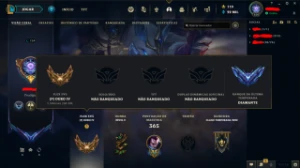 Conta ex diamante - 83 Skins - League of Legends LOL
