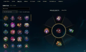 Conta ex diamante - 83 Skins - League of Legends LOL