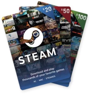 Gift Card Steam 20 reais Barato - Gift Cards