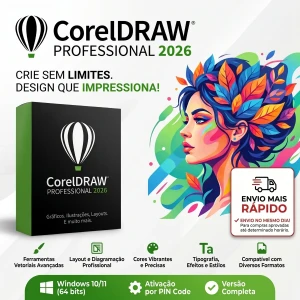 Coreldraw Graphics Suite 2026 Corel Digital - Softwares e Licenças