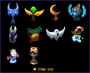 Conta League Of Legends Prata 1, Borda Gold LOL