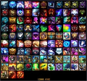 Conta League Of Legends Prata 1, Borda Gold LOL