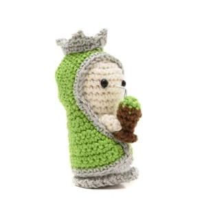 Mini Nossa Senhora do Chimarrão em amigurumi - Artesanato e Personalizados