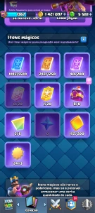 Vendo conta Clash Royale