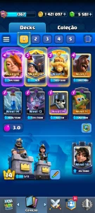 Vendo conta Clash Royale