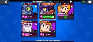 Conta de brawl stars mais ou menos