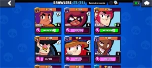 Conta de brawl stars mais ou menos