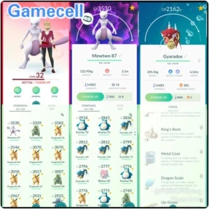 Conta Pokémon GO Nível 32 Time Valor - Mewtwo!