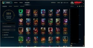 Conta prata V, 94 champions 14 skins Runa/Talentos - League of Legends LOL