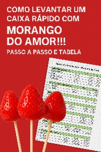 como fazer um caixa rápido com o morango do amor!!!