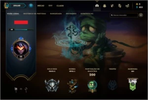CONTA LOL PRATA 2 - League of Legends