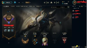 Conta de Lol com 158 skins e todos os champs