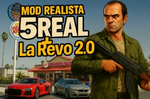 5Real + LA Revo 2.0 GTA V - Mod Completo (Março 2025)