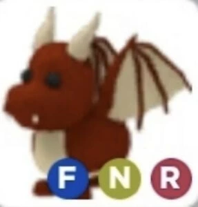 Neon red dragon or neon griffin ROBLOX (Adopt me) - Others