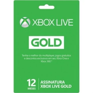 Xbox Live Gold 12 meses - Gift Cards