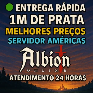 Prata Albion - Entrega Super Fast! PROMOÇÃO! - Albion Online