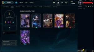 CONTA G4 - Riven campeonato + florescer - League of Legends LOL