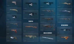 Conta com pacote kuronami várias skins chaveiro raro champ21 - Valorant