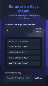 Método Key steam aleatória - Outros