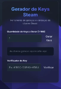 Método Key steam aleatória