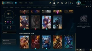 Conta LOL Diamante 3 - League of Legends
