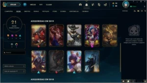 Conta LOL Diamante 3 - League of Legends