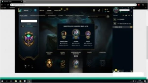 Conta gold 1 mmr alto 80 champs - League of Legends LOL