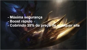 ELOBOOST MELHOR PREÇO DO MERCADO PREÇO A COMBINAR NO CHAT - League of Legends LOL