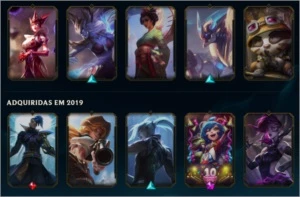 Conta level 118 com lux elementalista - League of Legends LOL