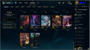 Conta lol lvl 58 15 skins Season 3 (Ezreal pulsefire) - League of Legends