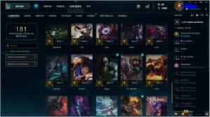 Conta lol lvl 58 15 skins Season 3 (Ezreal pulsefire) - League of Legends