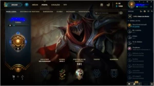 Conta lol lvl 58 15 skins Season 3 (Ezreal pulsefire) - League of Legends