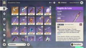 Conta do Genshin impact  AR55 -América
