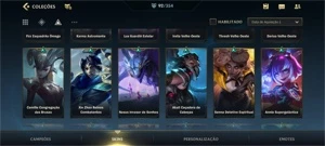 WILD RIFT 92 SKINS; PASSE ON; 770 WC;18K PONTOS COLECIONADOR - League of Legends: Wild Rift LOL WR