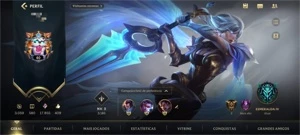 WILD RIFT 92 SKINS; PASSE ON; 770 WC;18K PONTOS COLECIONADOR - League of Legends: Wild Rift LOL WR