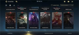 WILD RIFT 92 SKINS; PASSE ON; 770 WC;18K PONTOS COLECIONADOR - League of Legends: Wild Rift LOL WR