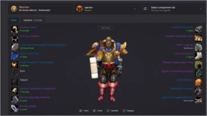 Warrior lvl 60 ally - Blizzard