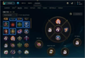 Conta LOL 2012 com 291 Skins - League of Legends